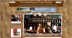 Desktop Screenshot of coffeebeanscoffeemachines.com